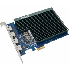 Видеокарта Asus PCI-E 2.0 GT730-4H-SL-2GD5 NVIDIA GeForce GT 730 2Gb 64bit GDDR5 902/5010 HDMIx4 HDCP Ret
