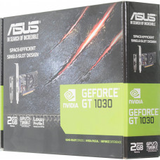 Видеокарта Asus PCI-E 3.0 GT1030-2G-BRK NVIDIA GeForce GT 1030 2Gb 64bit GDDR5 1228/6008 HDMIx1 DPx1 HDCP Ret low profile