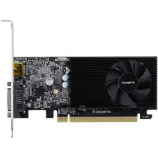 Видеокарта Gigabyte PCI-E 3.0 GV-N1030D4-2GL NVIDIA GeForce GT 1030 2Gb 64bit DDR4 1177/2100 DVIx1 HDMIx1 HDCP Ret low profile