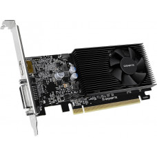 Видеокарта Gigabyte PCI-E 3.0 GV-N1030D4-2GL NVIDIA GeForce GT 1030 2Gb 64bit DDR4 1177/2100 DVIx1 HDMIx1 HDCP Ret low profile