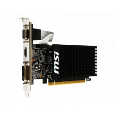 Видеокарта MSI PCI-E 2.0 GT 710 2GD3H LP NVIDIA GeForce GT 710 2Gb 64bit DDR3 954/1600 DVIx1 HDMIx1 CRTx1 HDCP Ret low profile