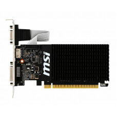 Видеокарта MSI PCI-E 2.0 GT 710 2GD3H LP NVIDIA GeForce GT 710 2Gb 64bit DDR3 954/1600 DVIx1 HDMIx1 CRTx1 HDCP Ret low profile