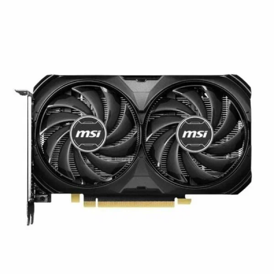 Видеокарта MSI PCI-E 4.0 RTX 4060TI 8G VENTUS 2X BLACK E1 OC NVIDIA GeForce RTX 4060TI 8Gb 128bit GDDR6 2565/18000 HDMIx1 DPx3 HDCP Ret