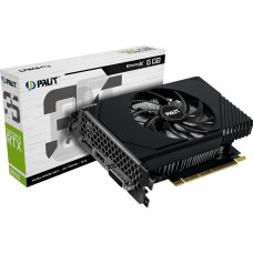 Видеокарта Palit PCI-E 4.0 PA-RTX3050 STORMX NVIDIA GeForce RTX 3050 6Gb 96bit GDDR6 1042/14000 DVIx1 HDMIx1 DPx1 HDCP Ret