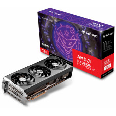 Видеокарта Sapphire PCI-E 4.0 11335-02-20G NITRO+ RX 7700 XT GAMING OC AMD Radeon RX 7700XT 12Gb 192bit GDDR6 2276/18000 HDMIx2 DPx2 HDCP Ret