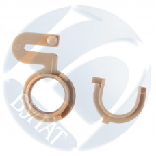 Втулка рез/в лев HP LJ 1200 RA0-1094 (упак 10 шт) OEM