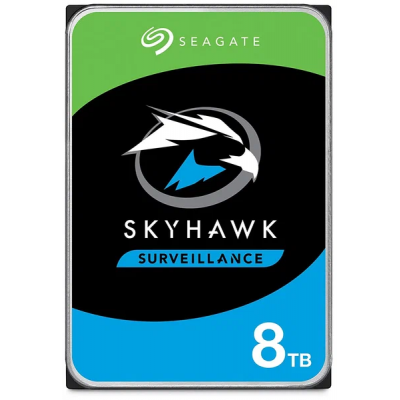 Жесткий диск Seagate SATA-III 8TB ST8000VX009 Surveillance Skyhawk 4KN (7200rpm) 256Mb 3.5"