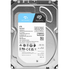 Жесткий диск Seagate SATA-III 8TB ST8000VX010 Surveillance Skyhawk 4KN (7200rpm) 256Mb 3.5"