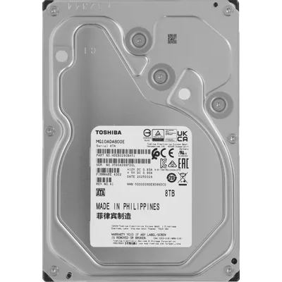Жесткий диск Toshiba SATA-III 8TB MG10ADA800E Server Enterprise Capacity 512E (7200rpm) 512Mb 3.5"