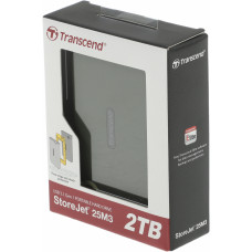 Жесткий диск Transcend USB3.0 2TB TS2TSJ25M3G StoreJet 25M3 (5400rpm) 2.5" зеленый