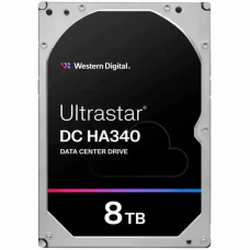 Жесткий диск WD SATA-III 8TB 0B47489 WUS721208BLE604 Server Ultrastar DC HA340 512E (7200rpm) 256Mb 3.5"