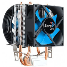 Устройство охлаждения(кулер) Aerocool Verkho 2 Dual Soc-AM4/AM3+/1150/1151/1200/2011 4-pin 15-25dB Al+Cu 120W 370gr Ret