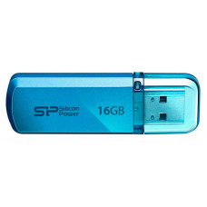 Флеш Диск Silicon Power 16Gb Helios 101 SP016GBUF2101V1B USB2.0 синий