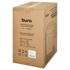 Шредер Buro Office BU-S1602M (секр.P-5) фрагменты 16лист. 30лтр. пл.карты CD