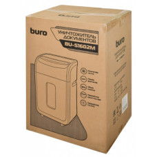 Шредер Buro Office BU-S1602M (секр.P-5) фрагменты 16лист. 30лтр. пл.карты CD