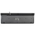 Клавиатура Оклик 480M черный/серый USB slim Multimedia