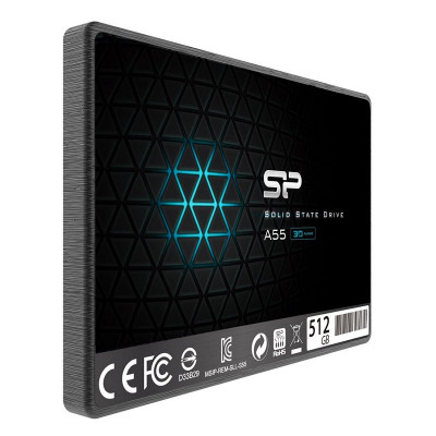 Твердотельный накопитель SSD Silicon Power SATA III 512Gb SP512GBSS3A55S25 Ace A55 2.5"