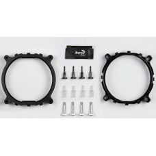 Устройство охлаждения(кулер) Aerocool Verkho 5 DARK Soc-AM4/AM3+/1150/1151/1200/2011 4-pin 15-27dB Al+Cu 150W 741gr LED Ret