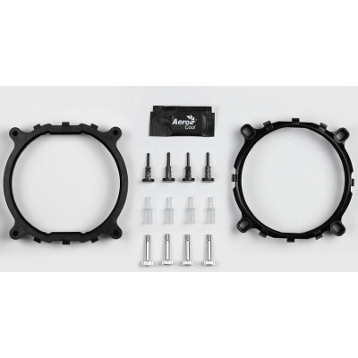 Устройство охлаждения(кулер) Aerocool Verkho 5 DARK Soc-AM4/AM3+/1150/1151/1200/2011 4-pin 15-27dB Al+Cu 150W 741gr LED Ret