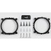 Устройство охлаждения(кулер) Aerocool Verkho 5 DARK Soc-AM4/AM3+/1150/1151/1200/2011 4-pin 15-27dB Al+Cu 150W 741gr LED Ret