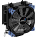 Устройство охлаждения(кулер) Aerocool Verkho 5 DARK Soc-AM4/AM3+/1150/1151/1200/2011 4-pin 15-27dB Al+Cu 150W 741gr LED Ret
