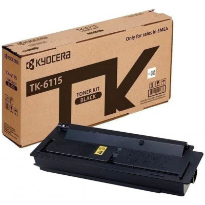 Картридж лазерный Kyocera TK-6115 1T02P10NL0 черный (15000стр.) для Kyocera M4125idn/M4132idn