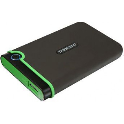 Жесткий диск Transcend USB 3.0 2Tb TS2TSJ25M3S StoreJet 25M3S (5400rpm) 2.5" серый