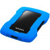 Жесткий диск A-Data USB 3.0 2Tb AHD330-2TU31-CBL HD330 DashDrive Durable 2.5" синий