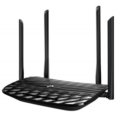 Роутер беспроводной TP-Link Archer C6 AC1200 10/100/1000BASE-TX черный