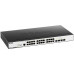 Коммутатор D-Link DGS-3000-28LP/B1A 24x1Гбит/с 4SFP 24PoE 193W управляемый