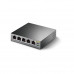 Коммутатор TP-Link TL-SG1005P (L2) 5x1Гбит/с 4PoE+ 65W неуправляемый