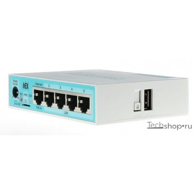 Роутер MikroTik hEX (RB750GR3) 10/100/1000BASE-TX белый