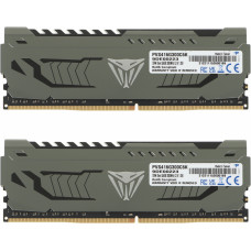 Память DDR4 2x8Gb 3000MHz Patriot PVS416G300C6K Viper Steel RTL PC4-24000 CL16 DIMM 288-pin 1.35В dual rank