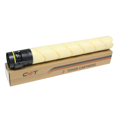 Тонер-картридж (NF6) TN-321Y для KONICA MINOLTA Bizhub C224/C284/C364/C224e/C284e (CET) Yellow, 527г, 25000 стр., CET7266