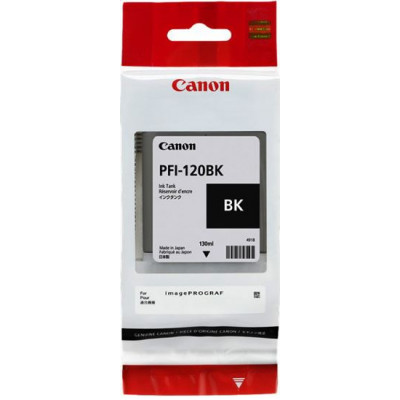 Картридж струйный Canon PFI-120 BK 2885C001 черный для Canon imagePROGRAF TM-200/205