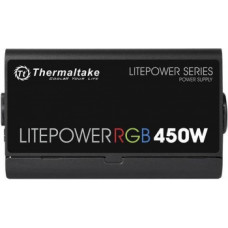 Блок питания Thermaltake ATX 450W Litepower RGB 450 (24+4+4pin) APFC PPFC 120mm fan color LED 4xSATA RTL