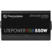 Блок питания Thermaltake ATX 550W Litepower RGB 550 (24+4+4pin) APFC 120mm fan color LED 5xSATA RTL