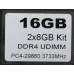 Память DDR4 2x8Gb 3733MHz Patriot PVS416G373C7K Viper Steel RTL PC4-29800 CL17 DIMM 288-pin 1.35В single rank