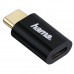 Адаптер Hama 00178399 USB Type-C (m) micro USB B (f) черный