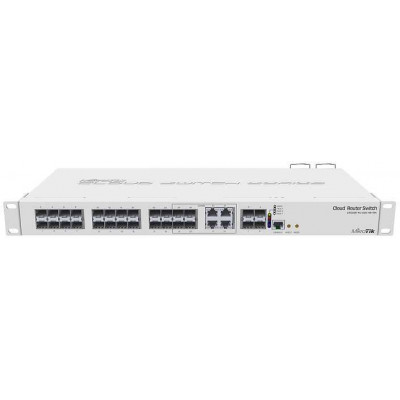 Коммутатор MikroTik CRS328-4C-20S-4S+RM 4xКомбо(1000BASE-T/SFP) 20SFP 4SFP+ управляемый