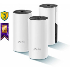 Бесшовный Mesh роутер TP-Link Deco M4 (DECO M4(3-PACK)) AC1200 10/100/1000BASE-TX белый (упак.:3шт)