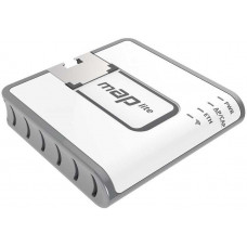 Точка доступа MikroTik mAP lite (RBMAPL-2ND) N300 10/100BASE-TX белый