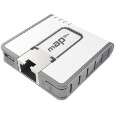 Точка доступа MikroTik mAP lite (RBMAPL-2ND) N300 10/100BASE-TX белый