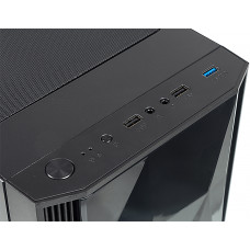 Корпус Formula F-3401 (V1) черный без БП ATX 3x120mm 2xUSB2.0 1xUSB3.0 audio bott PSU