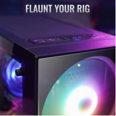 Корпус Aerocool Python-G-BK-v1 черный без БП ATX 1x120mm 2x200mm 2xUSB2.0 1xUSB3.0 audio bott PSU