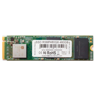 Накопитель SSD AMD PCI-E x4 480Gb R5MP480G8 Radeon M.2 2280