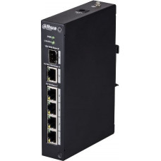 Коммутатор Dahua DH-PFS3106-4T 4x100Мбит/с 1x1Гбит/с 1xКомбо(1000BASE-T/SFP) неуправляемый