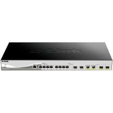 Коммутатор D-Link DXS-1210-12TC 8x10G 2SFP+ настраиваемый