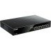 Коммутатор D-Link DGS-1008MP/B1A 8x1Гбит/с 8PoE+ 125W неуправляемый