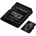 Флеш карта microSDXC 256Gb Kingston SDCS2/256GB Canvas Select Plus + adapter
